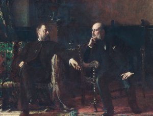 The Funding Bill by Eastman Johnson