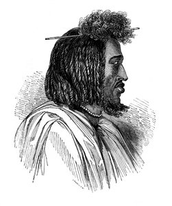 Souakiny Chief by Ebenezer Landells