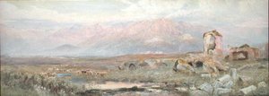 The Campagna, near Rome by Ebenezer Wake Cook