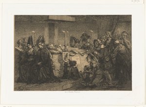 Mary of Burgundy on Her Bier