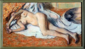 After the Bath or Naked Stretches