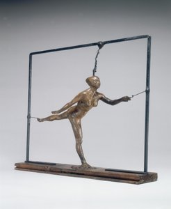 Arabesque Over the Right Leg, Left Arm in Front