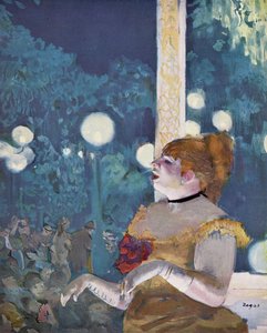 At the Café-Concert: The Song of the Dog by Edgar Degas