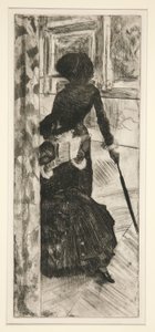 At the Louvre: Painting (Mary Cassatt)