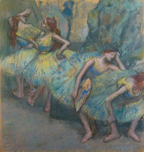 Ballet Dancers in the Wings