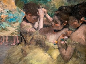Behind the scenes (detail) (also known as 