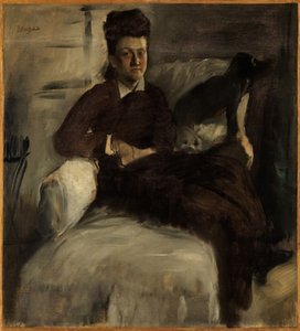 Portrait of Madame Jeantaud by Edgar Degas