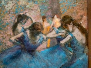 Blue Dancers (detail)