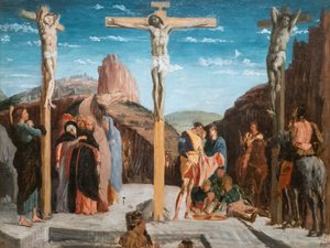 Calvary (copy after Andrea Mantegna) by Edgar Degas