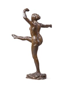 Dancer, Fourth Position Front, on Left Leg, Third Study
