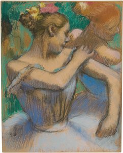 Dancer Adjusting Her Shoulder by Edgar Degas