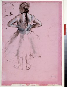 Dancer from Back, Hands on Hips