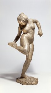 Dancer Looking at the Sole of Her Foot by Edgar Degas