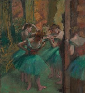 Dancers, Pink and Green, ca. 1890