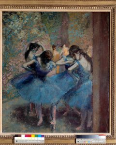 Dancers in Blue