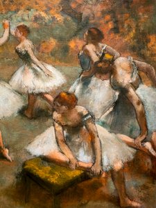 Dancers on the Stage (detail)