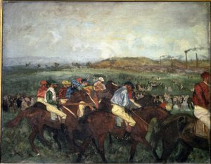 Gentlemen Race. Before Departure, 1862