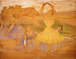 Group of Dancers, c.1895-1897 by Edgar Degas