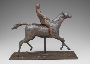 Horse and Rider by Edgar Degas
