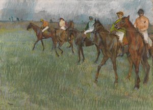 Jockeys in the Rain, c.1886