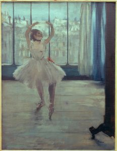The Dancer at the Photographer by Edgar Degas
