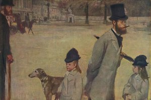 Le Vicomte Lepic, 1875, 1937 by Edgar Degas