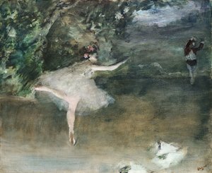 Les Pointes by Edgar Degas