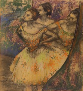 The Three Dancers by Edgar Degas