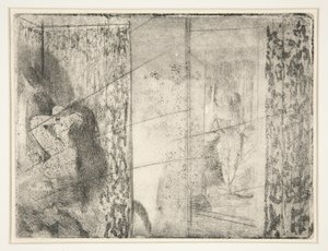Actresses’ Dressing Rooms by Edgar Degas