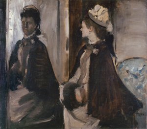 Madame Jeantaud at the Mirror by Edgar Degas