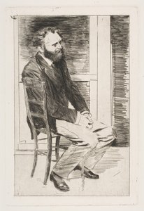 Manet Seated, Turned to the Right
