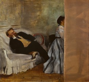 Monsieur and Madame Edouard Manet. 1868-69