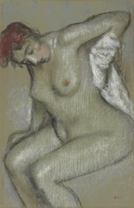 Nude Woman Drying Herself, 1895