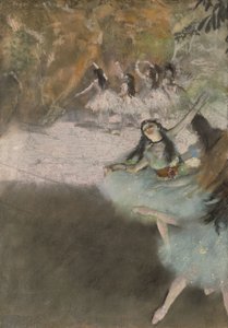 On the Stage by Edgar Degas