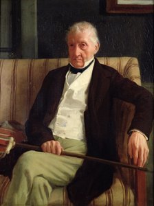 Portrait of Hilaire Degas (1770-1858), Grandfather of the Artist, 1857