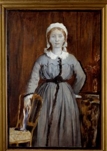Portrait of Marguerite Degas by Edgar Degas