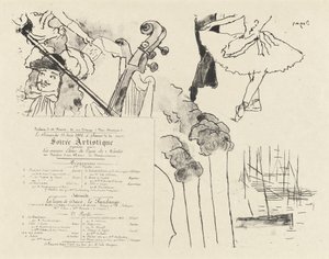 Program for the Soiree Artistique