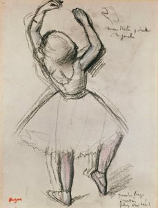 Rear View of a Dancer