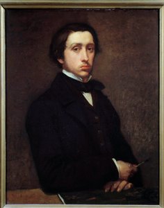 Self-Portrait (detail) by Edgar Degas