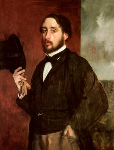 Self portrait by Edgar Degas