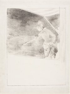 Singer at a Café-Concert by Edgar Degas