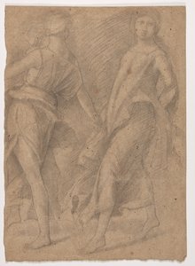 Study after Andrea Mantegna, "Parnassus" by Edgar Degas