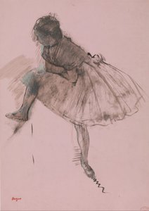 Study of a Ballet Dancer (detail)