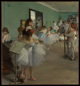 The Dance Class by Edgar Degas