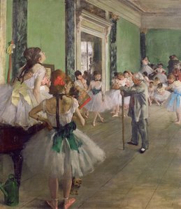 The Dancing Class by Edgar Degas