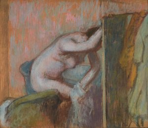 Toilette after the Bath, c.1888 by Edgar Degas