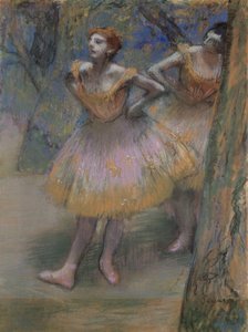 Two Dancers by Edgar Degas