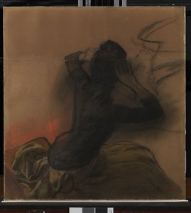 Woman Adjusting Her Hair