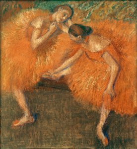 Two Dancers by Edgar Degas