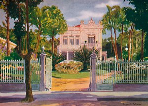 Residence of Count Paulo de Frontin, Petropolis, 1914 by Edgar L Pattison